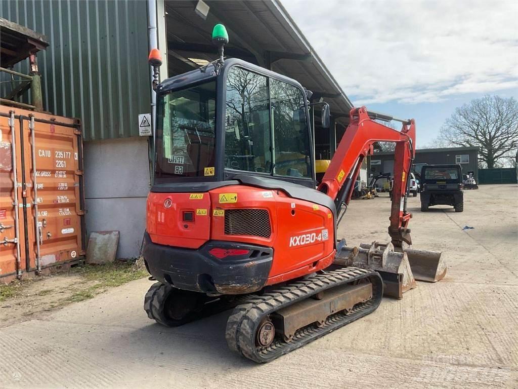 Kubota KX030-4 Mini Excavators <7t (Mini Diggers)