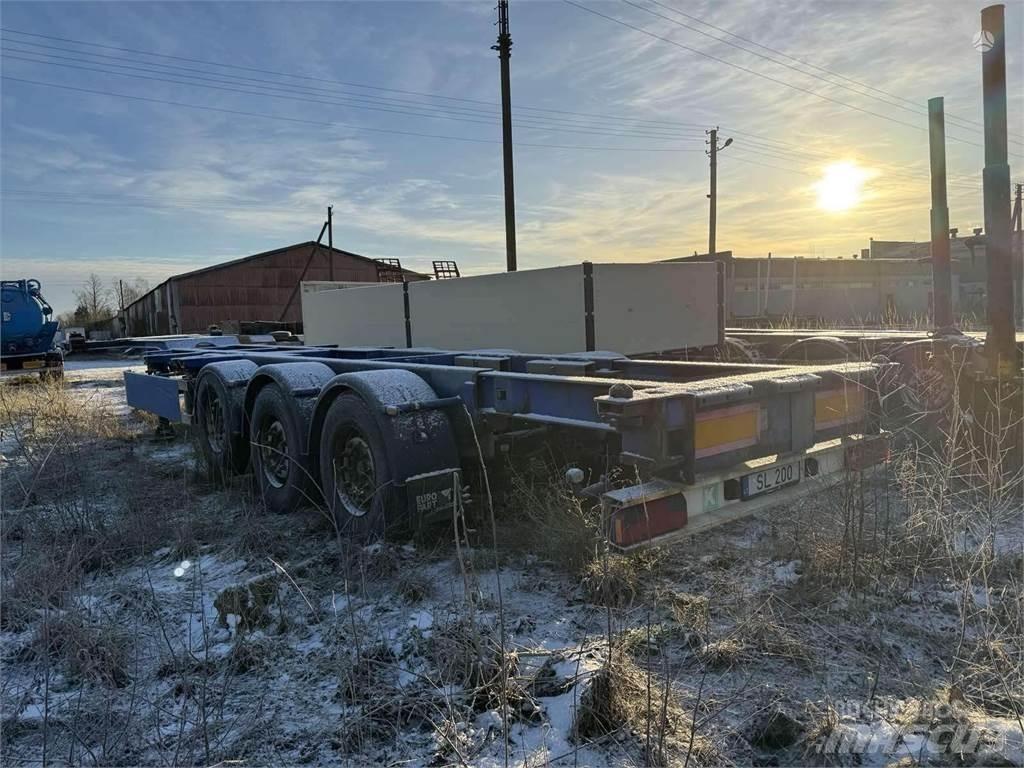 Renders EURO 903 Container Trailers