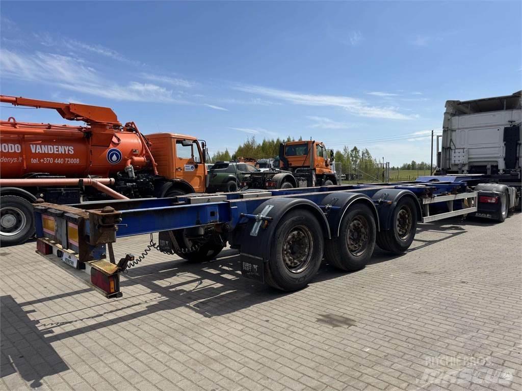 Renders EURO 903 Container Trailers