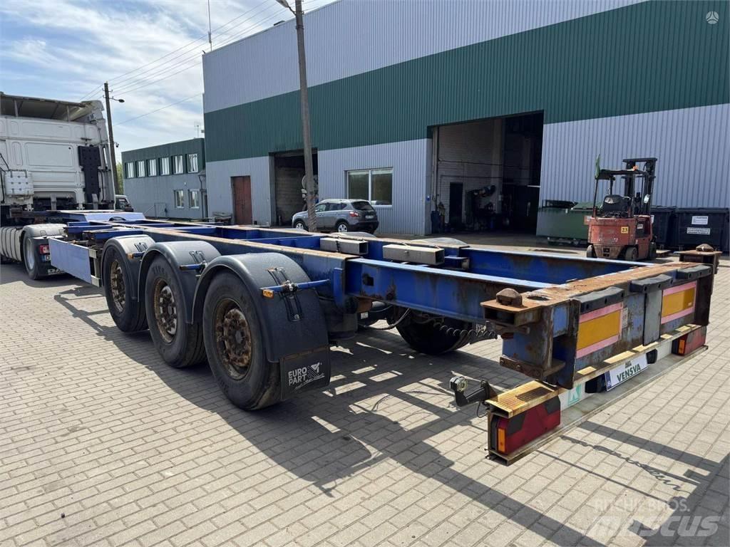 Renders EURO 903 Container Trailers