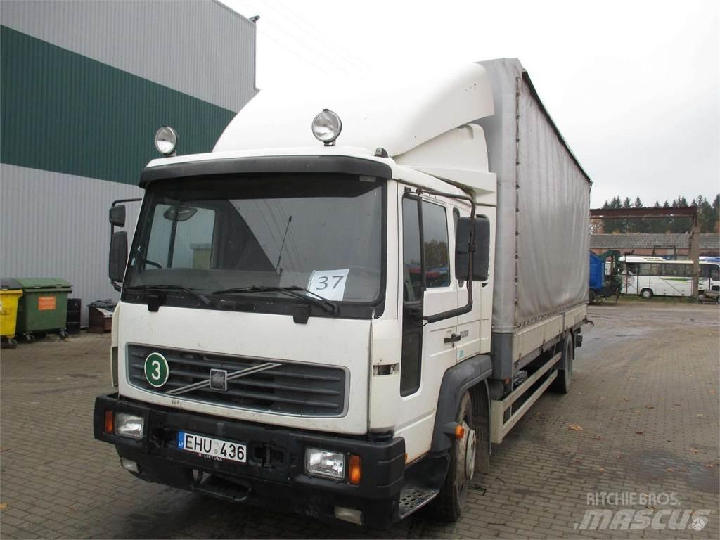 Volvo FL6 Curtain Side Trucks