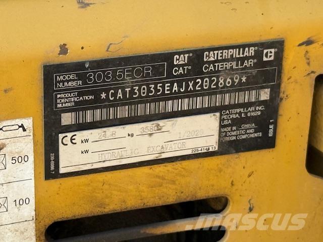 CAT 303.5ECR Mini Excavators <7t (Mini Diggers)