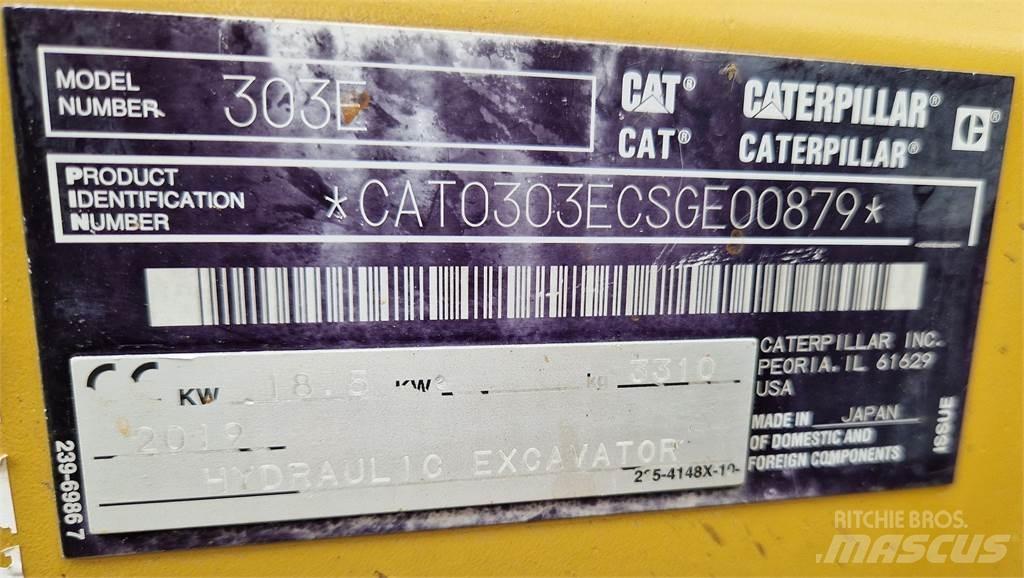 CAT 303E Mini Excavators <7t (Mini Diggers)