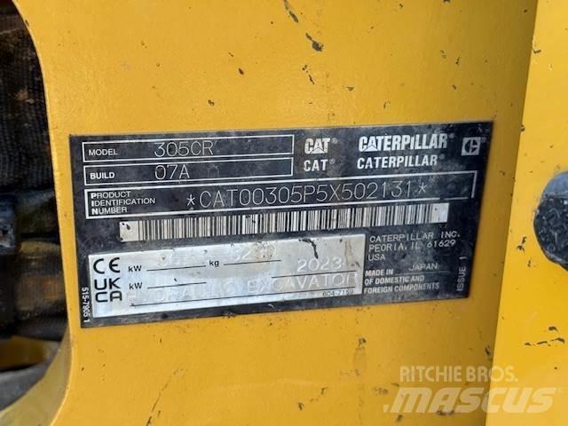 CAT 305 Mini Excavators <7t (Mini Diggers)