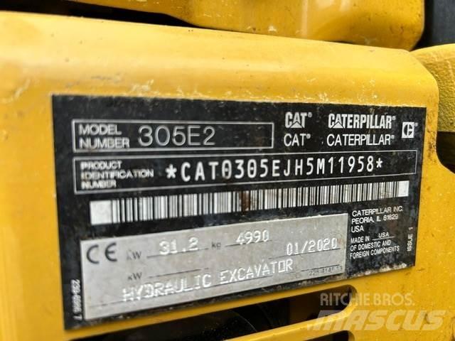 CAT 305E2 Mini Excavators <7t (Mini Diggers)