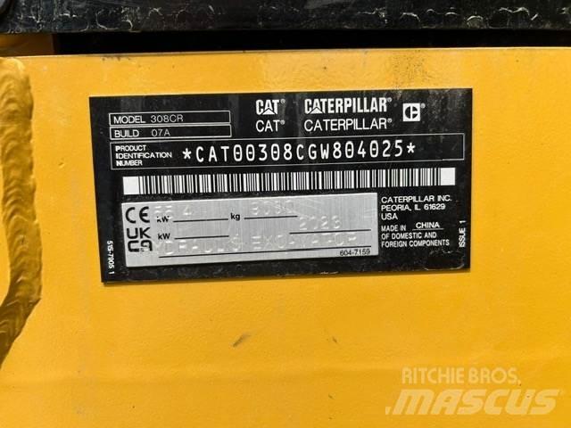 CAT 308-07 Mini Excavators <7t (Mini Diggers)