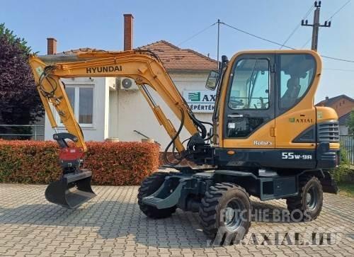 Hyundai R55W-9A Wheeled Excavators
