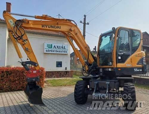 Hyundai R55W-9A Wheeled Excavators