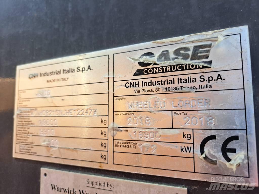 CASE 821 GXR Wheel Loaders