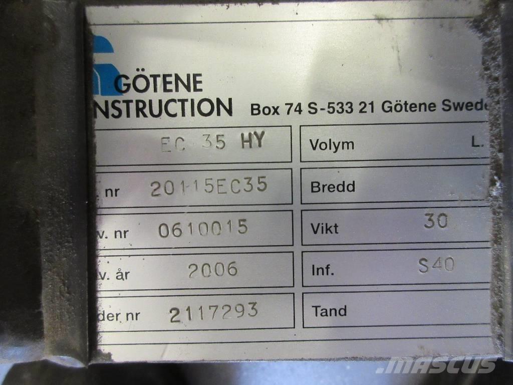  Redskapsfäste Götene Quick Connectors
