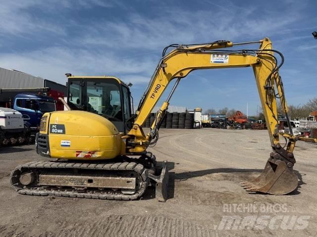 Komatsu PC 80 MR Mini excavators  7t - 12t