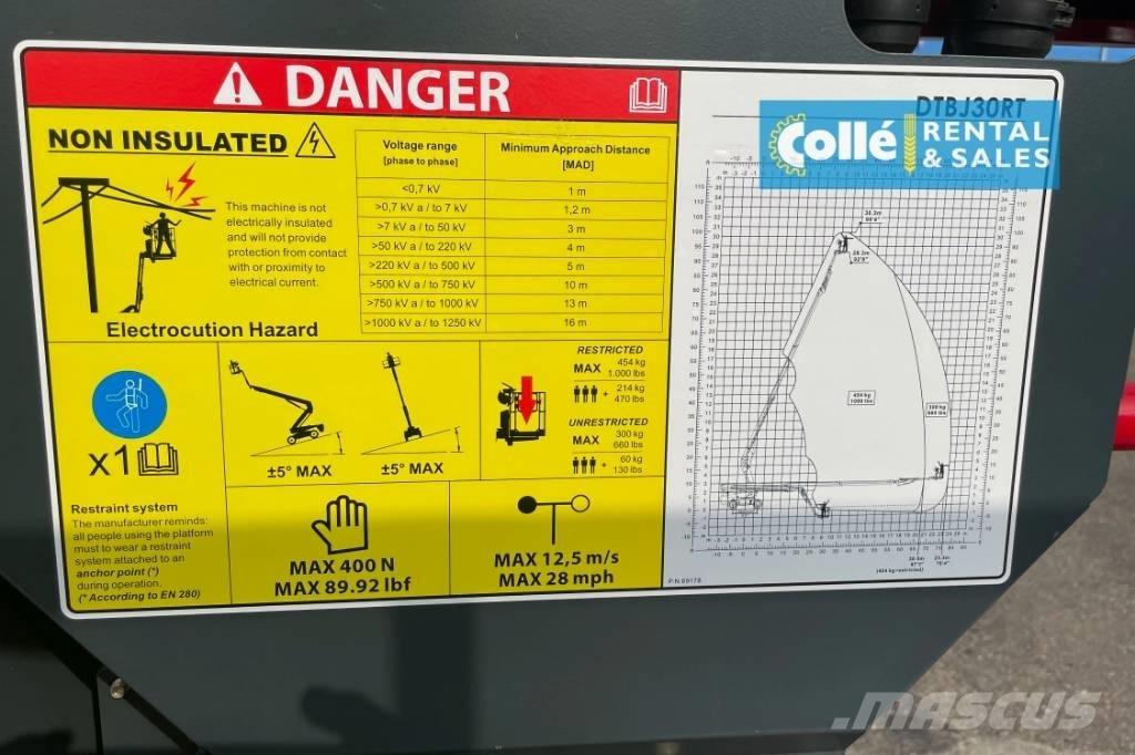 Magni DBT30RT | 2022 Telescopic boom lifts