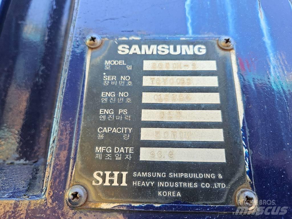 Samsung SC 50 H-2 Mobile and all terrain cranes