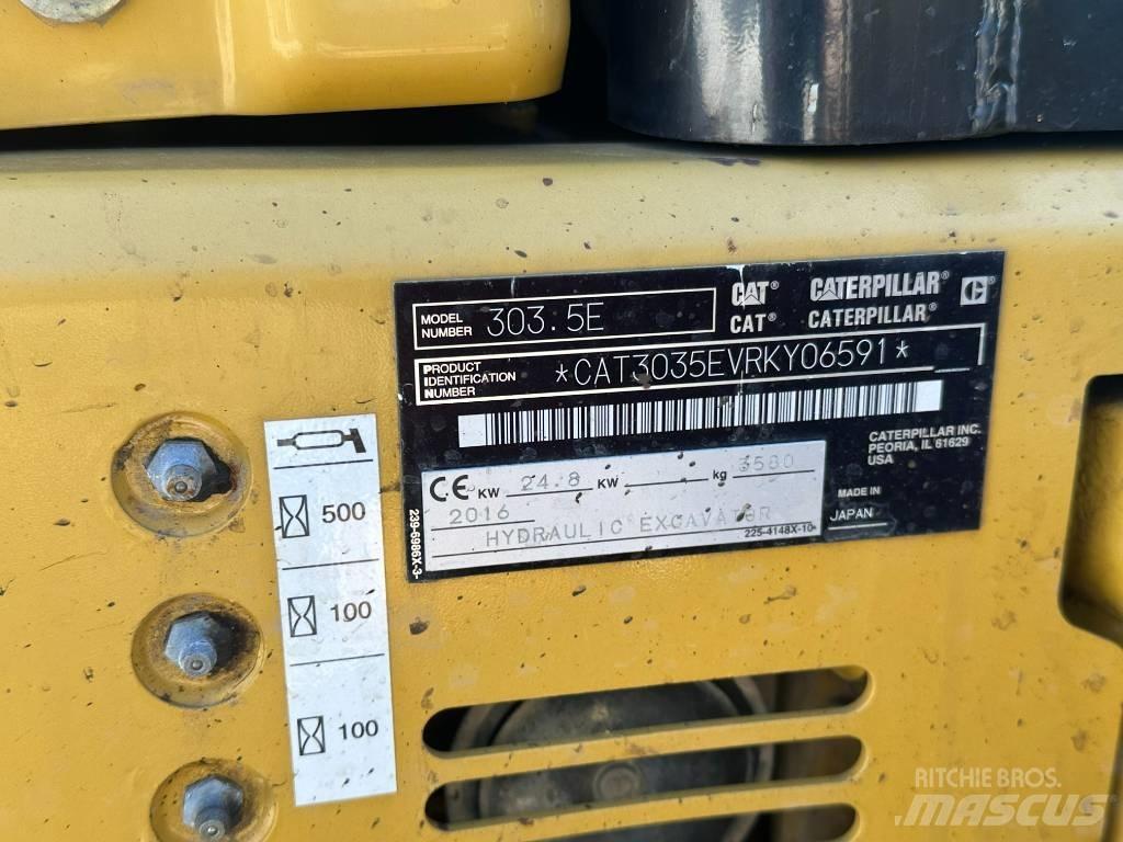 CAT 303.5 Mini Excavators <7t (Mini Diggers)