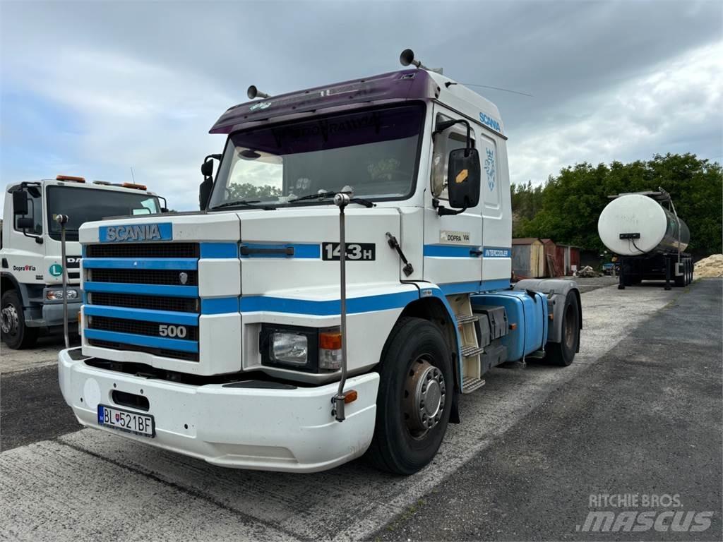Scania T143 HA 500 Conventional Trucks / Tractor Trucks