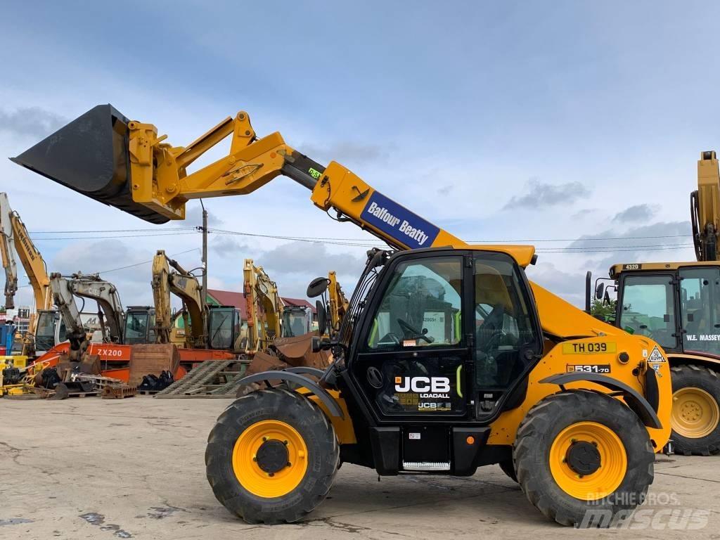 JCB 531-70 Telehandlers for Agriculture