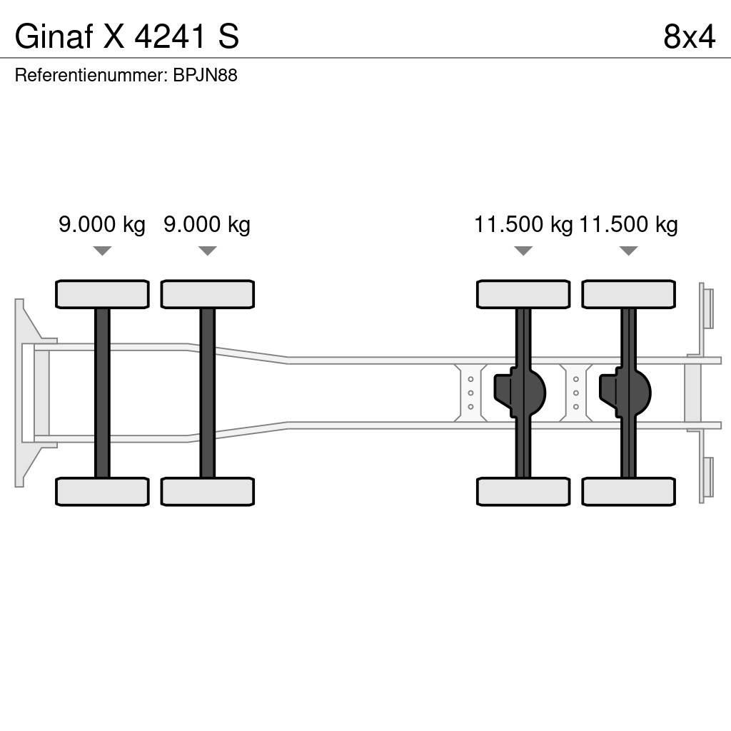 Ginaf X 4241 S Mobile and all terrain cranes