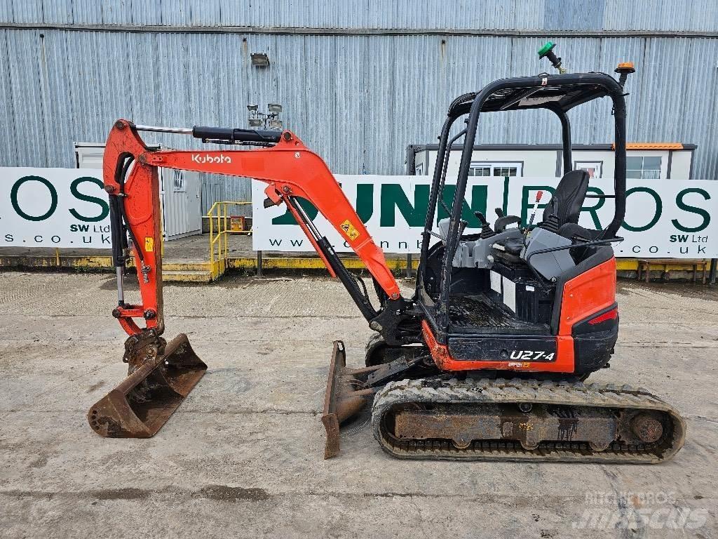 Kubota U 27-4 Mini Excavators <7t (Mini Diggers)