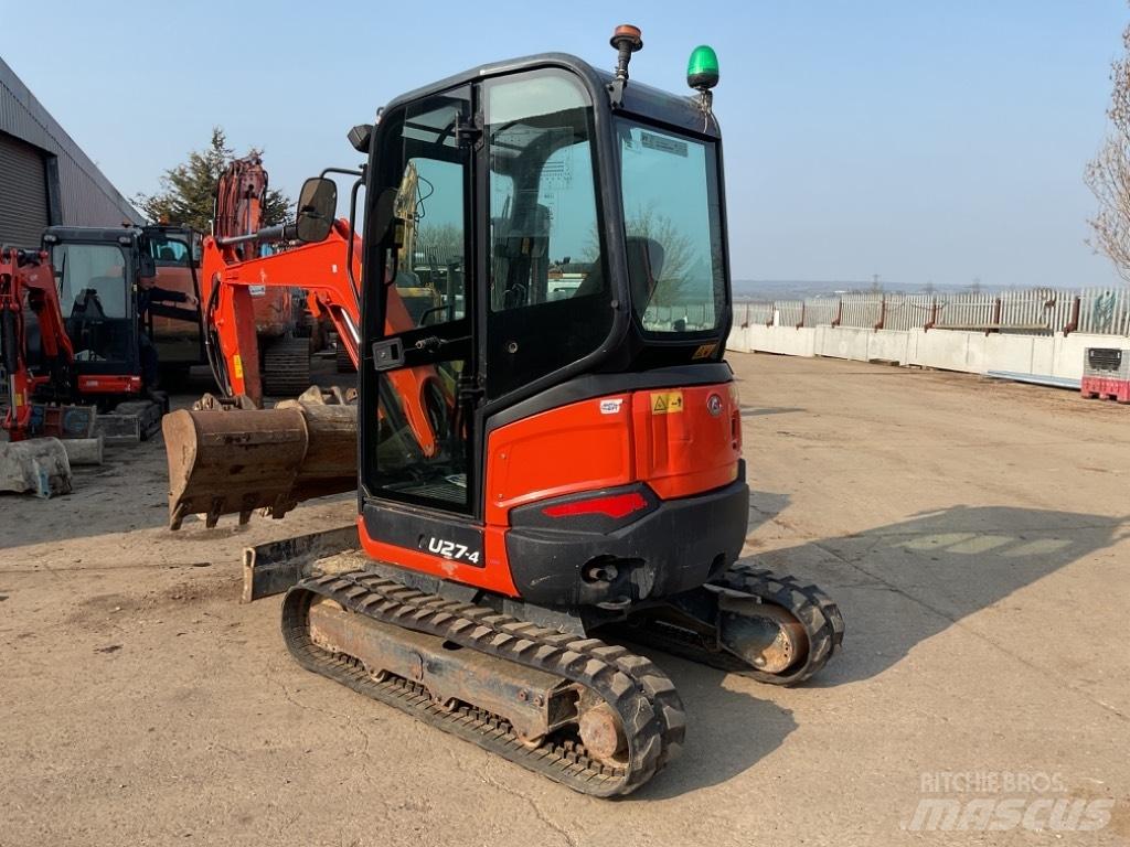 Kubota U27-4 Mini Excavators <7t (Mini Diggers)