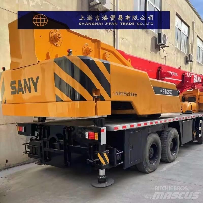 Sany stc550 Mobile and all terrain cranes