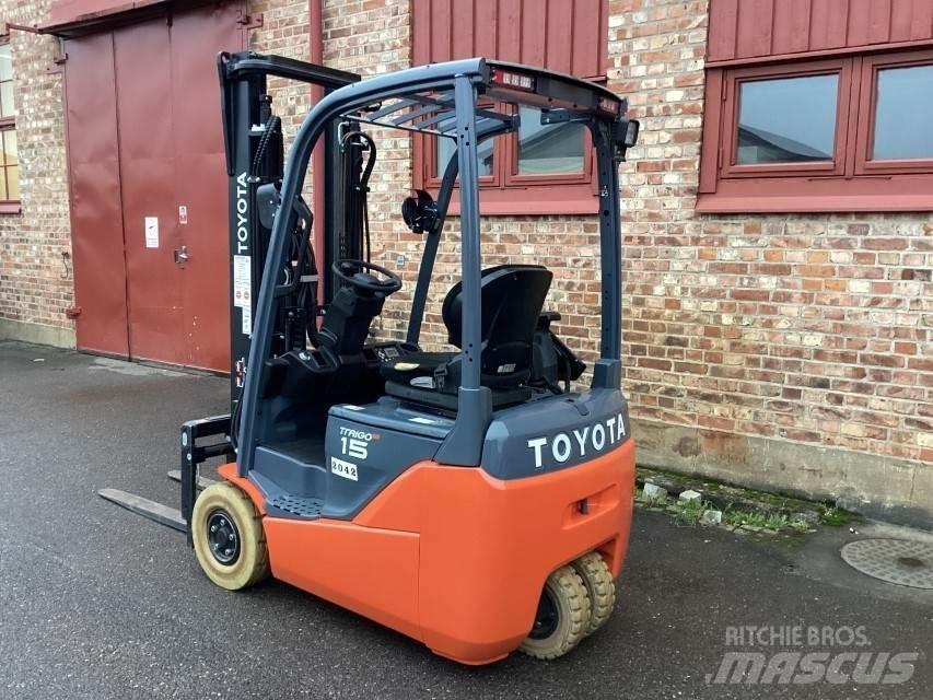 Toyota 8FBE15T Electric Forklifts
