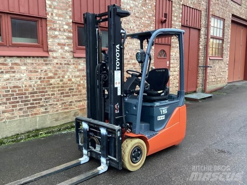Toyota 8FBE15T Electric Forklifts