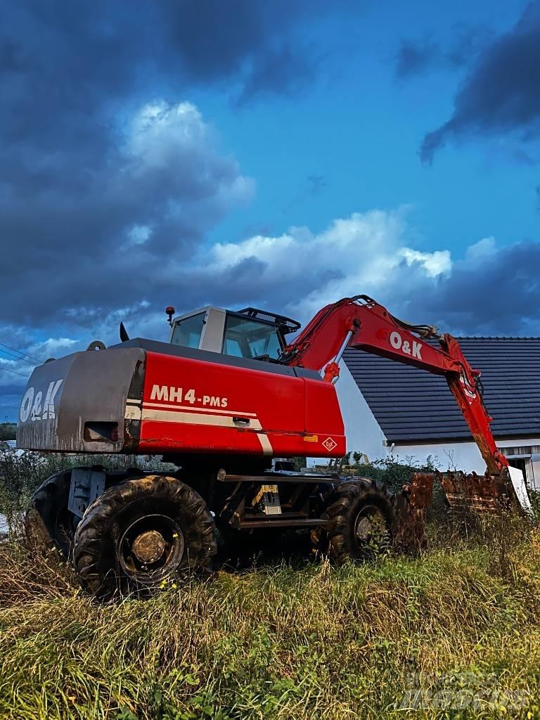 O&K MH 4 PMS Wheeled excavators