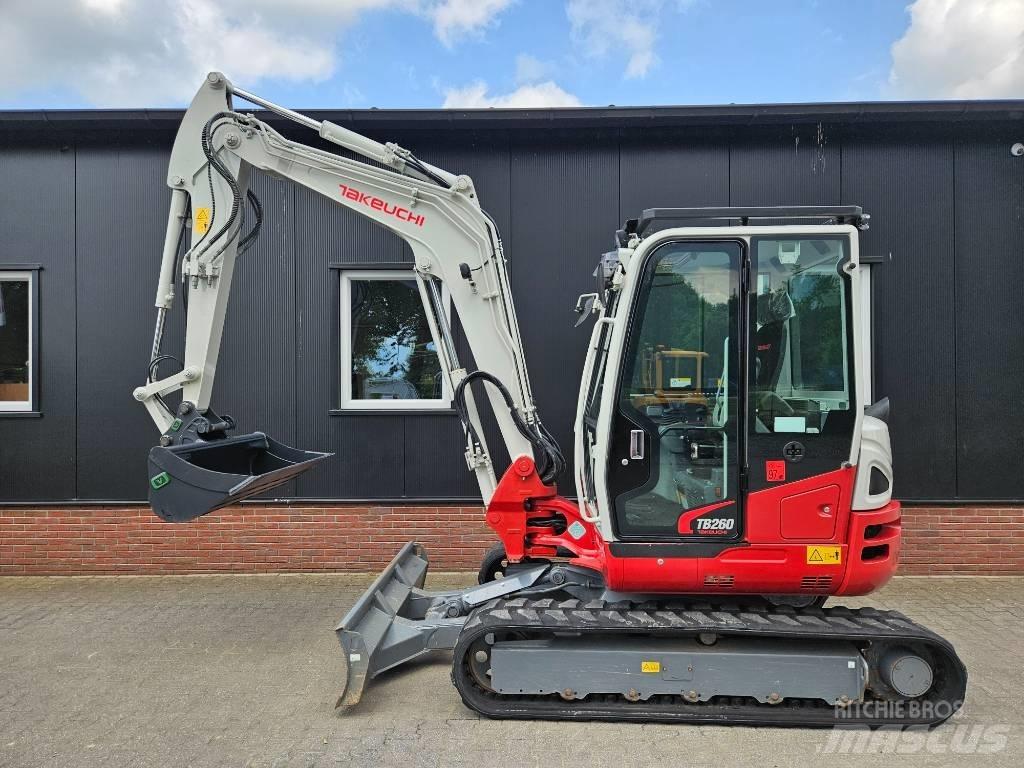 Takeuchi TB 260 Mini Excavators <7t (Mini Diggers)