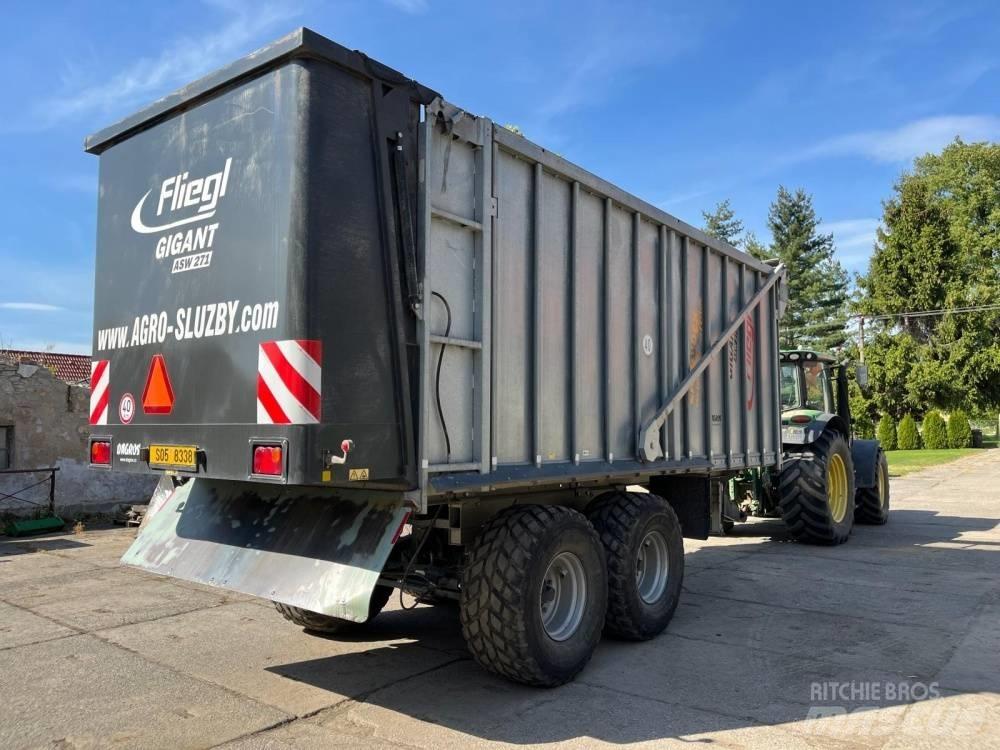 Fliegl ASW 271 Flatbed Trailers