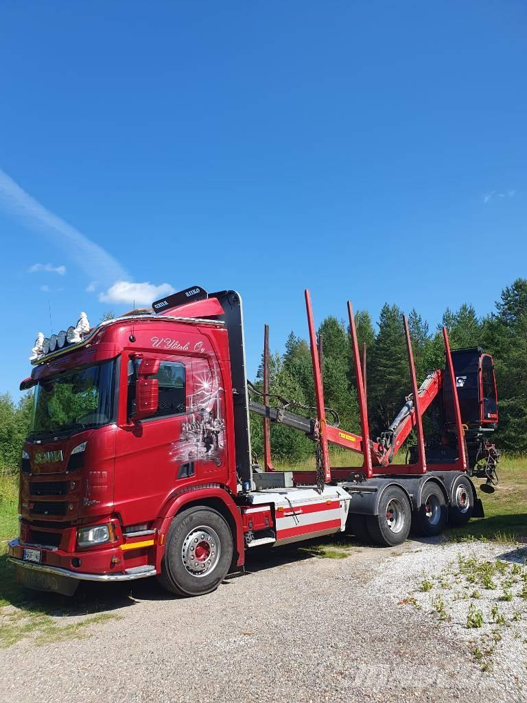 Scania R 650 Log trucks