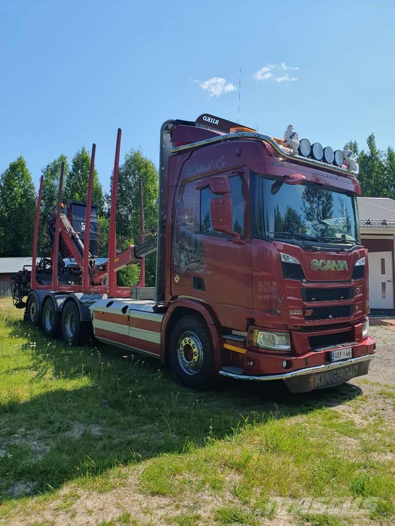 Scania R 650 Log trucks