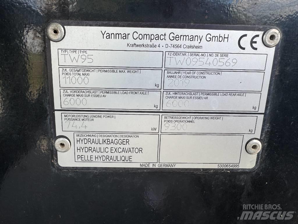 Yanmar / Schaeff TW95 Wheeled Excavators