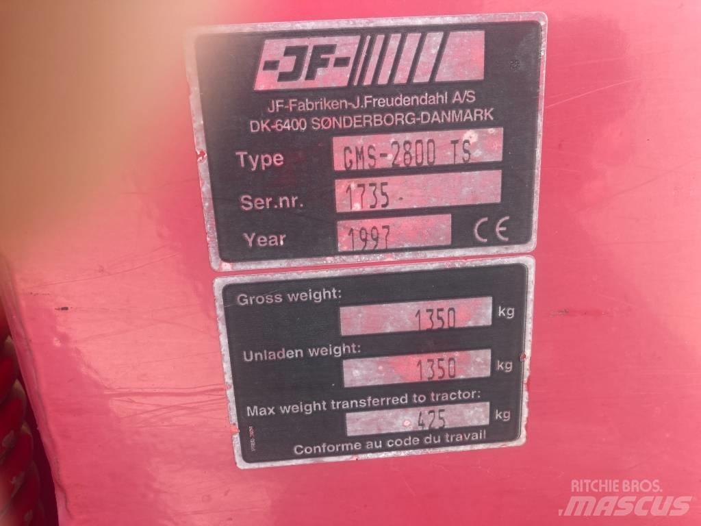 JF GMS 2800 Top Safe Mower-conditioners