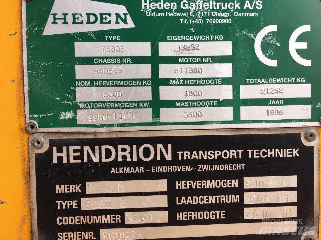 Heden 7680S Diesel Forklifts