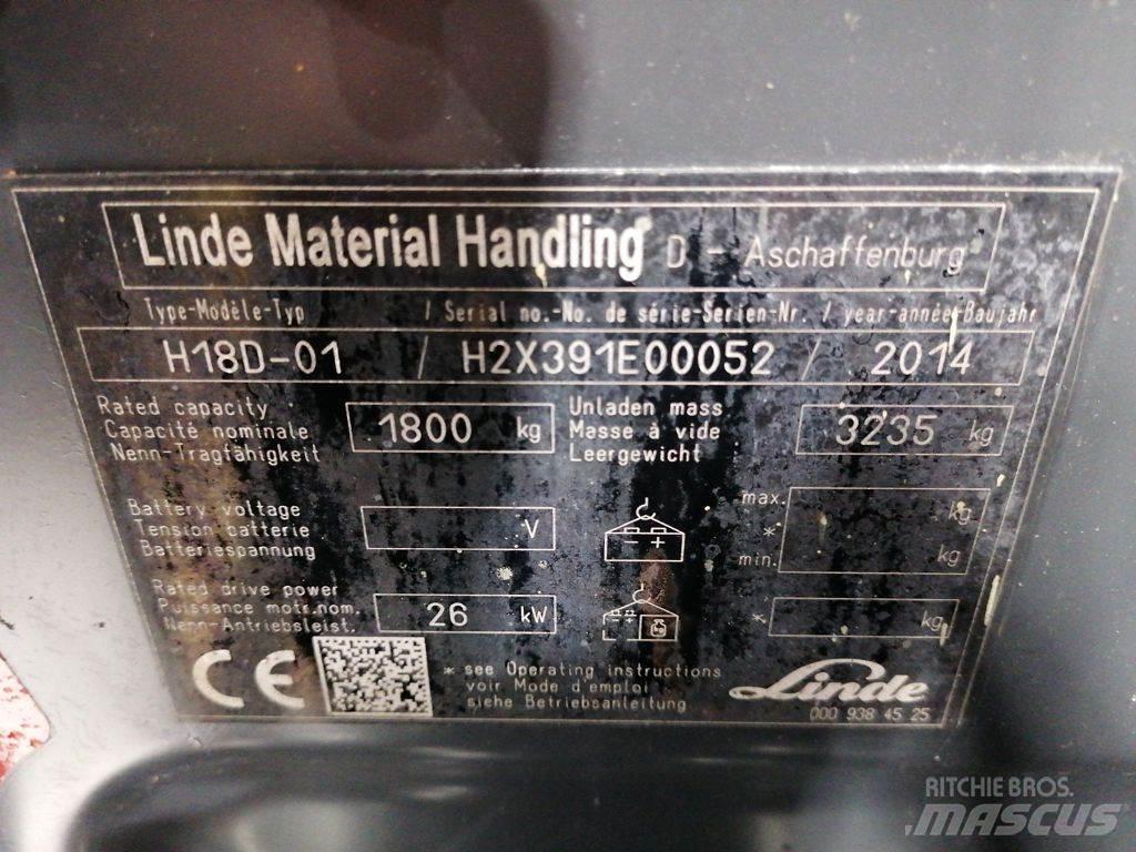 Linde H18D-01 Diesel Forklifts