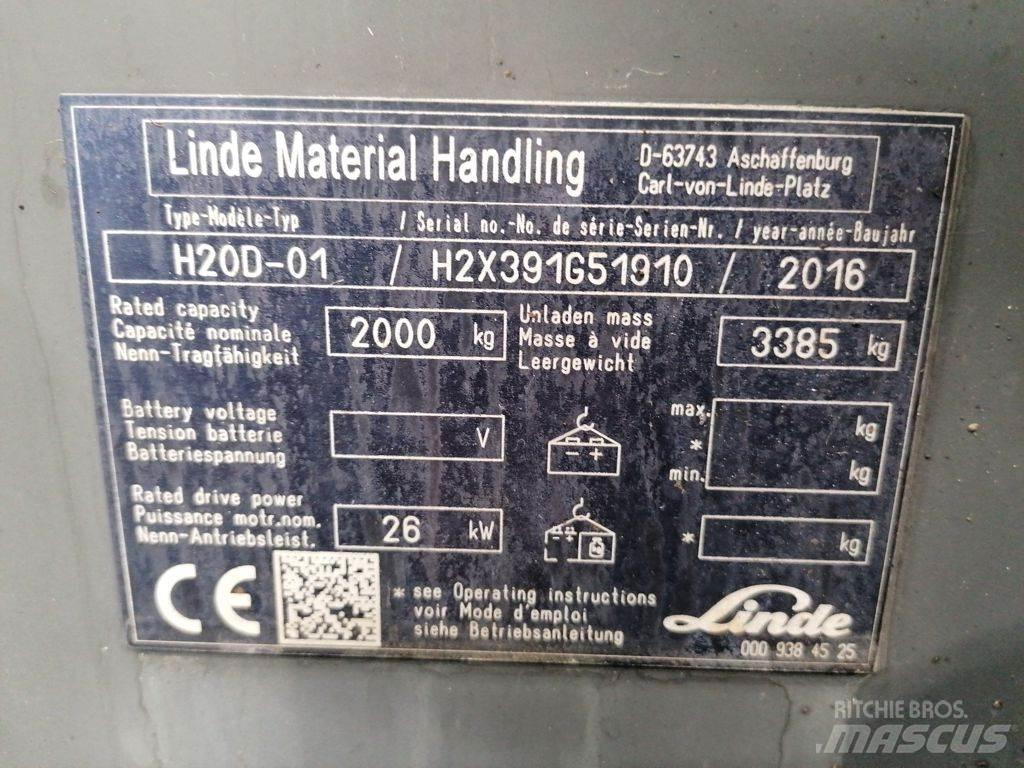 Linde H20D-01 Diesel Forklifts