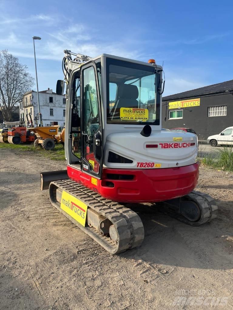Takeuchi TB260 Mini Excavators <7t (Mini Diggers)