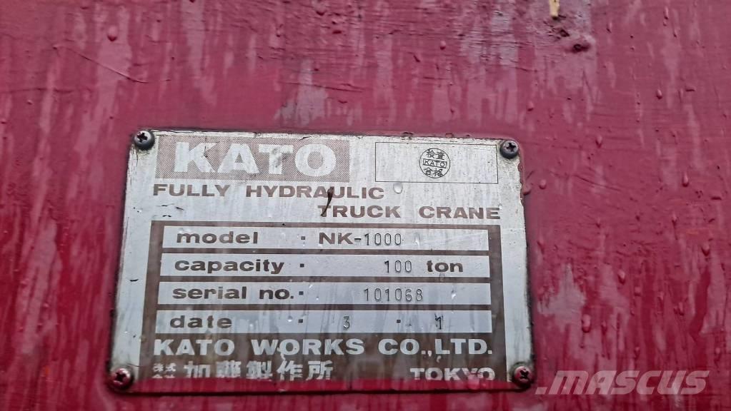 Kato NK 1000 Mobile and all terrain cranes