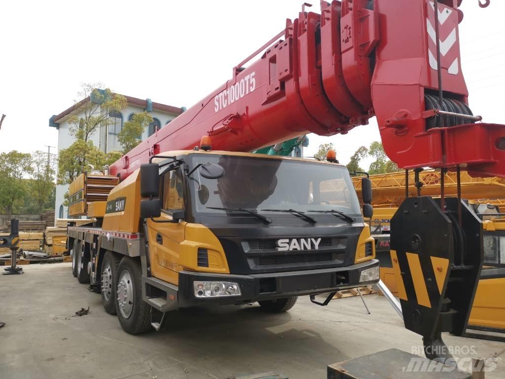 Sany STC 1000 S Mobile and all terrain cranes