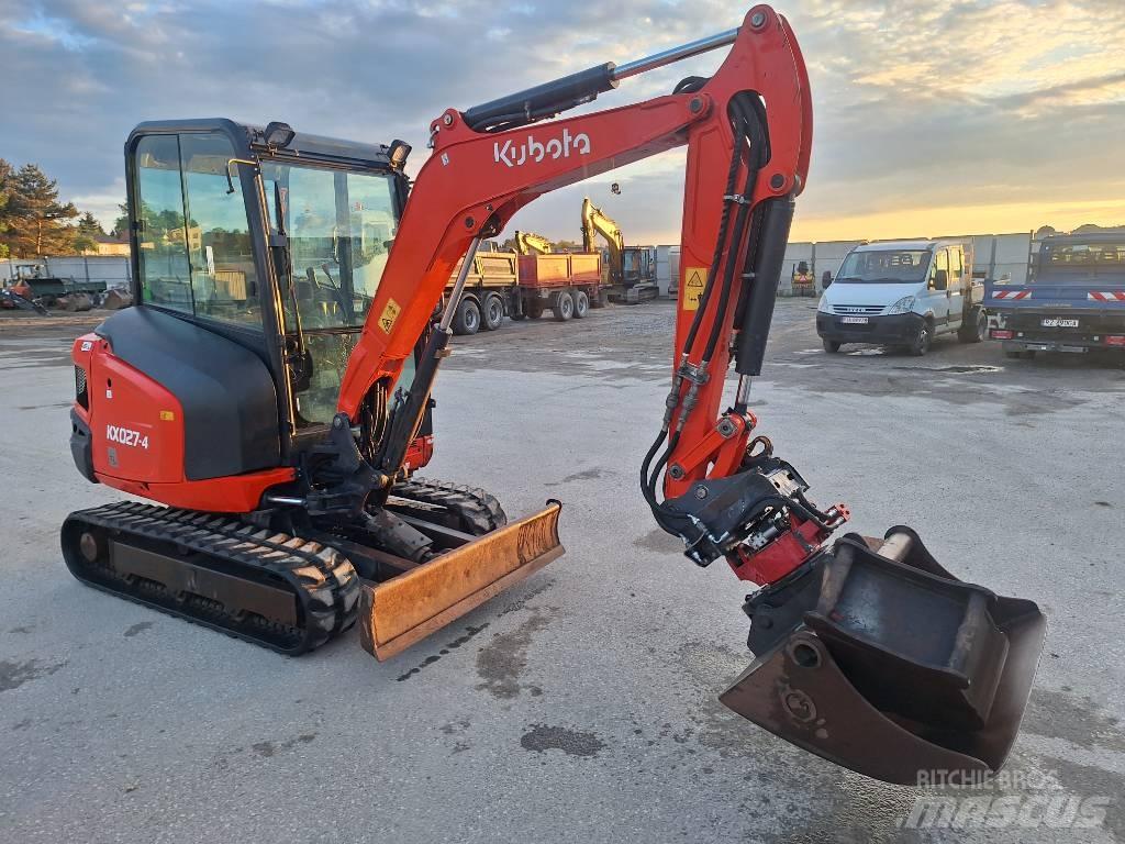 Kubota KX 027-4 Mini Excavators <7t (Mini Diggers)