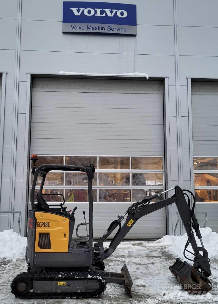 Volvo ECR18E Mini Excavators <7t (Mini Diggers)