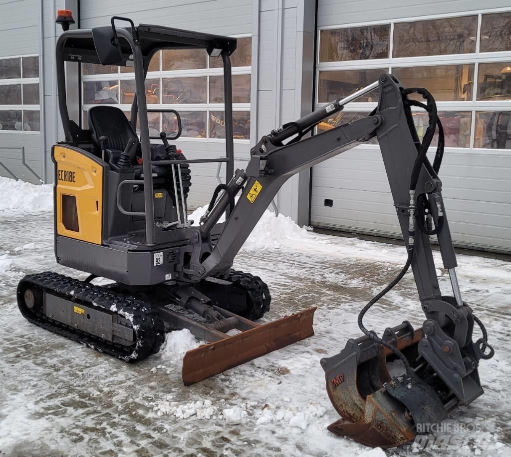 Volvo ECR18E Mini Excavators <7t (Mini Diggers)