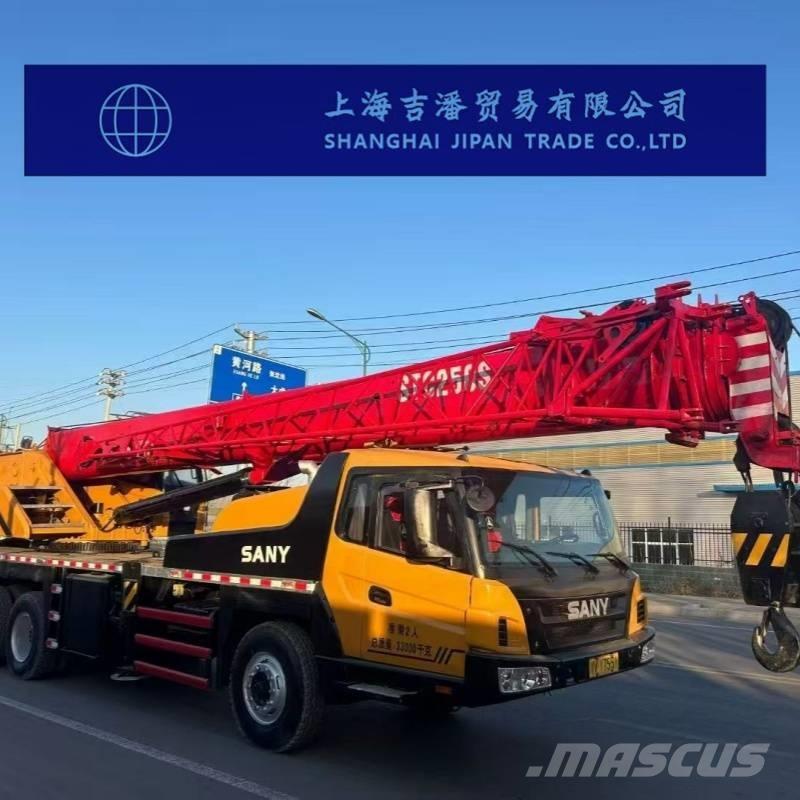 Sany STC 250 S Mobile and all terrain cranes