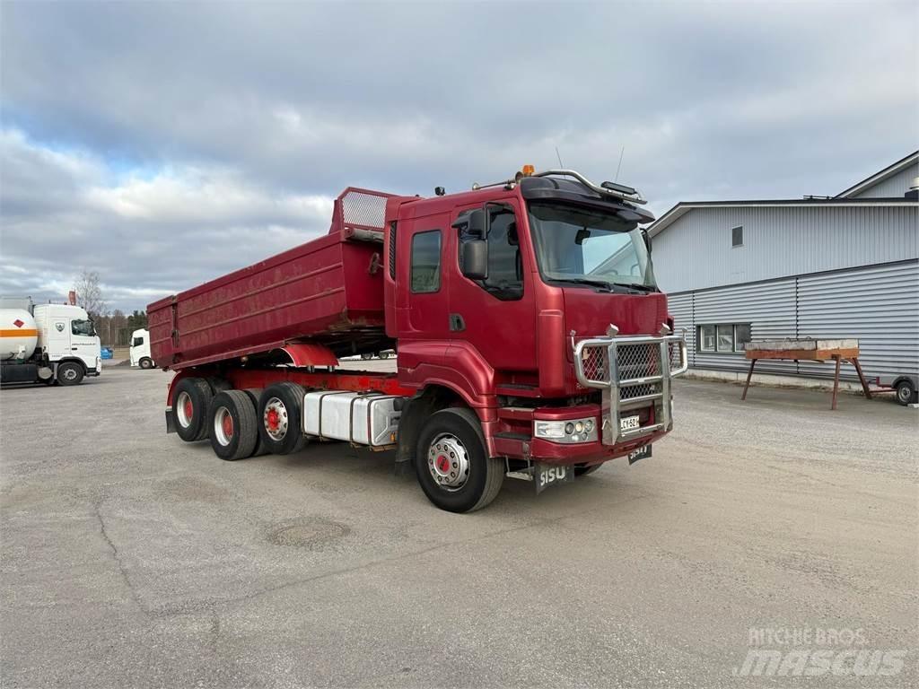 Sisu R500 E12M-8X4 Dump Trucks