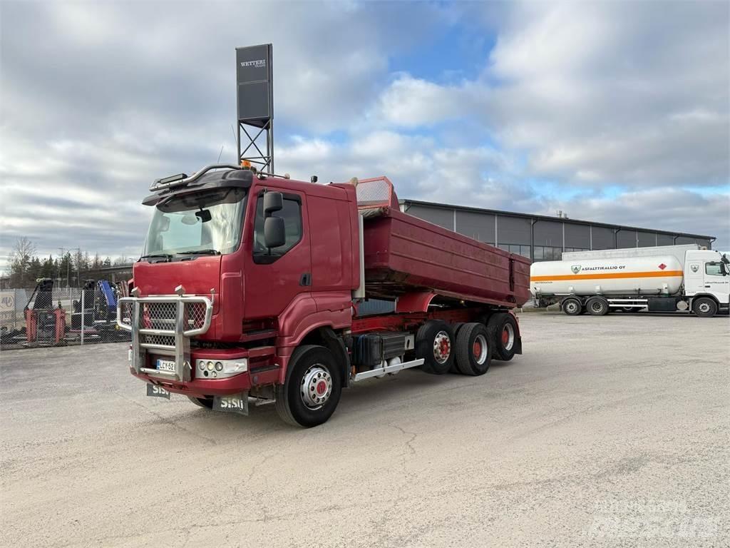 Sisu R500 E12M-8X4 Dump Trucks