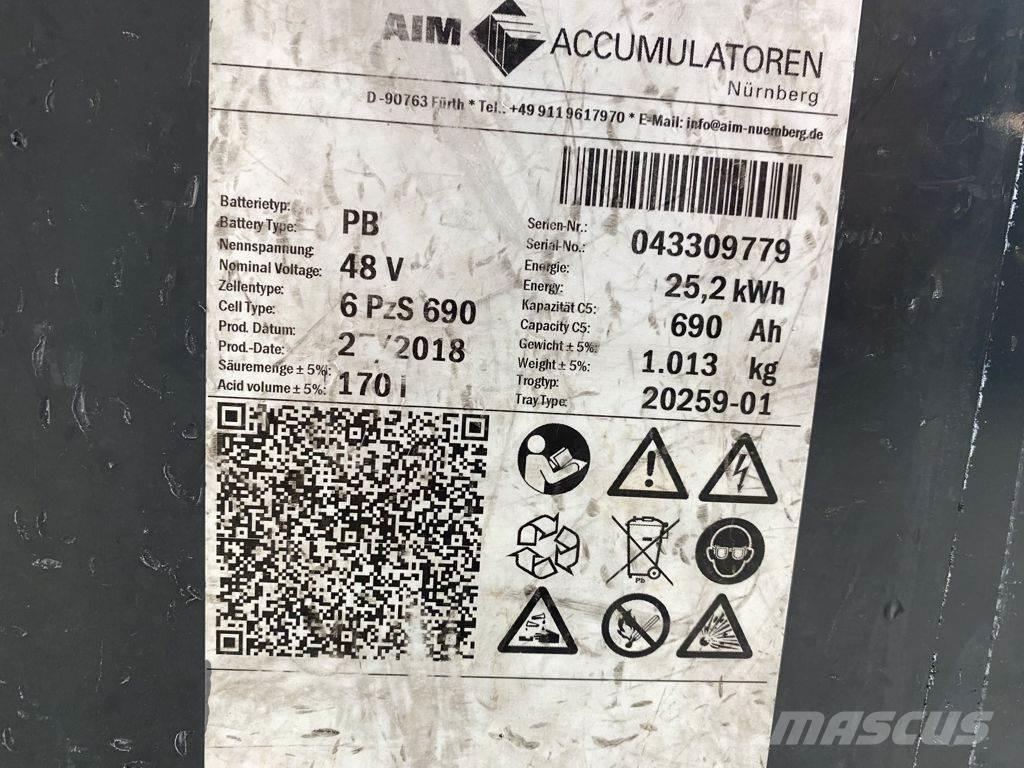 AIM 48V 690Ah Batteries