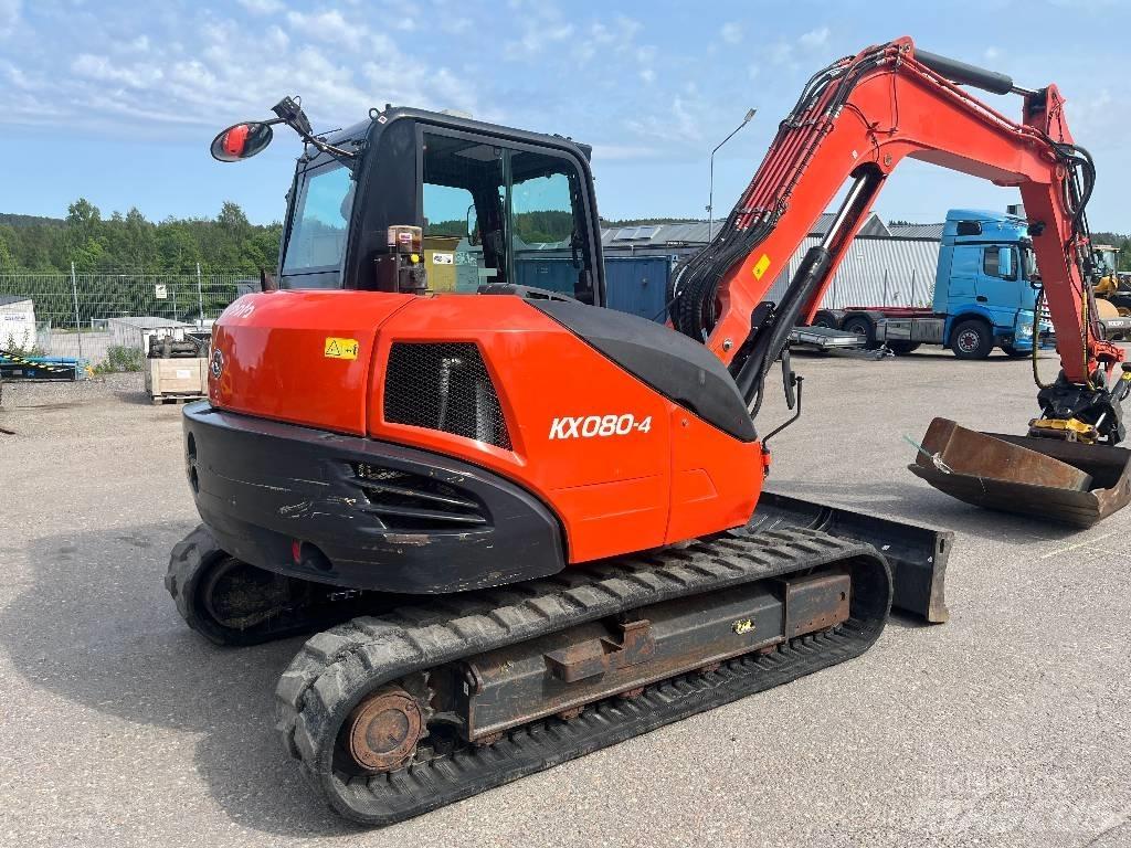 Kubota KX 080-4 Mini excavators  7t - 12t