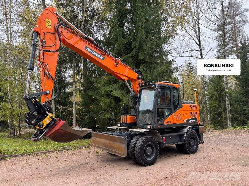 Doosan DX 170 W-5 Wheeled Excavators