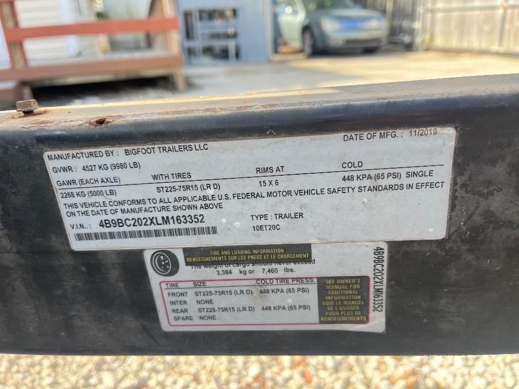  Big Foot Trailer Flatbed Trailers