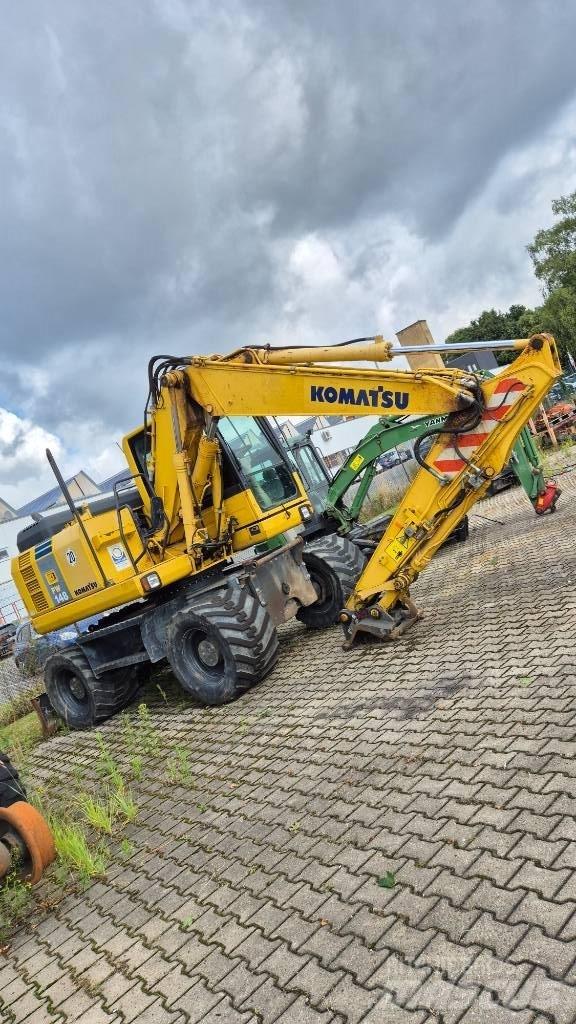Komatsu PW148-8 Wheeled Excavators